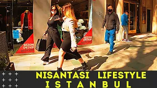 ISTANBUL CITY WALKING TOUR IN 4K -AROUND Istanbul Nisantasi 2021-TURKEY 4K WALKING TOUR-4K UHD 60FPS