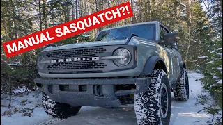 HOW TO PUT 35" TIRES ON THE NEW FORD BRONCO - DIY - MANUAL 2 DOOR BADLANDS - 2021 FORD BRONCO