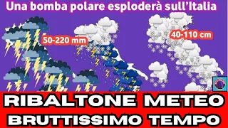 METEO ITALIA! RIBALTONE E BRUTTISSIMO TEMPO! GIULIACCI, ARRIVA GRAVE TEMPESTA POLARE! A PARTIRE DAL!