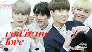 your my love hindi song FMV (fit to taekook and yoongimin)💜💜💜