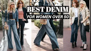 Top Denim Picks For Stylish Women Over 50 | Fashion Forward At Any Age