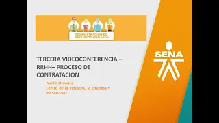 Tercera Videoconferencia  Proceso de Liquidación 22/11/2022