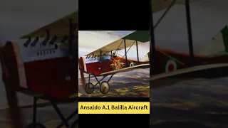 Ansaldo A1 Balilla Aircraft - Power - Facts - Review #ww1 #fighteraircraft