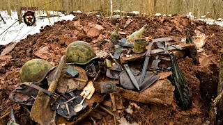 Невероятный Сохран находок из красной глины / WWII Relics from Red Clay