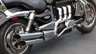 Triumph Rocket 3 Startup & Flybys (TORs Exhaust)