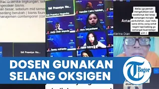 Kisah Dosen Selalu Off Cam saat Kelas Online, Ternyata Gunakan Selang Oksigen dan Lawan Sakit Ginjal