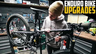 THESE ENDURO BIKE UPGRADES MAKE THIS MY FAVOURITE MTB!!