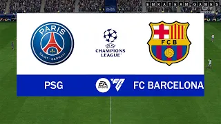 FC 24 | Champions League | 2023/2024 | 1/4 | PSG - FC Barcelona