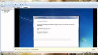 Установка Windows 7 на VMware