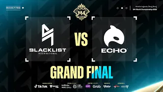 [ID] M4 Grand Final - BLCK vs ECHO Game 3