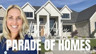 UTAH VALLEY PARADE OF HOMES 2022 | HIGHLAND UTAH | Touring the Utah Valley Parade of Homes 2022