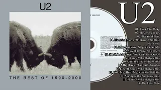 U.2 Greatest Hits Full Album The Best of 1990 - 2000 | Best Of U.2 | Best Song Rock 2022