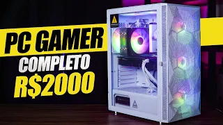 PC GAMER BARATO DE R$2000 !! O MELHOR PARA RODAR TODOS JOGOS EM 2023 !!