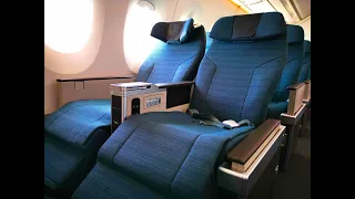 Premium Economy Cathay Pacific's newest aircraft- 18 Hours worth it? Airbus A350-1000