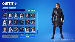 Fortnite All Star Wars Skins (2019 - 2023)