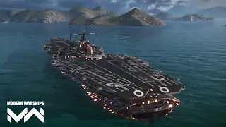 Aircraftcarrier have a Big chance to win in this game : Modern Warships