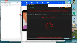 DESBLOQUEIO DE IPHONE DO 6S AO X COM SINAL DE CHIP USANDO A FERRAMENTA UNLOCK CELL