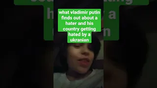 when vladimir putin finds a hater from Ukraine 🇺🇦