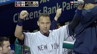 WS 2009 Gm4: A-Rod's RBI double puts Yanks up late