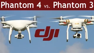 DJI Phantom 4 vs Phantom 3 | Which is the better drone? | COMPARISON