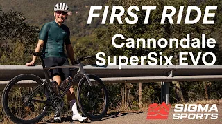 Matt Stephens rides the Cannondale SuperSix EVO Disc Road Bike | Sigma Sports