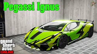 НОВЫЙ PEGASSI IGNUS В GTA ONLINE (ТЮНИНГ И ОБЗОР ПО ФАНУ)