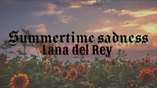 Summertime Sadness || Lana del Rey || lyrics || lyricsadora