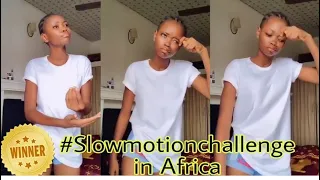 The Winner 🏆 of the "SLOW MOTION DANCE CHALLENGE" in Africa | Tiwa Savage - Koroba