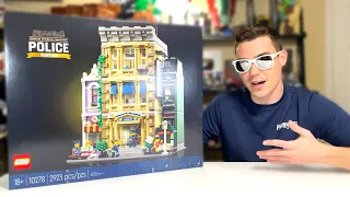 LEGO 10278 Modular Police Station Review! (2021)