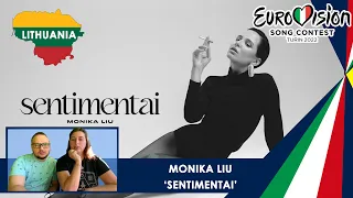 🎧 Реакция на Monika Liu - 'Sentimentai - Lithuania 🇱🇹 | Eurovision 2022