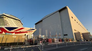1080p Meyer Werft Papenburg Meine Tour auf der größten Schiffswerft  Deustchlands 01.11.2022