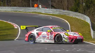 Nürburgring NLS 2 RACE Highlights, Crash, Spins & A LOT of Action! 17 04 2021 | NIMEX DMV 4h-Rennen