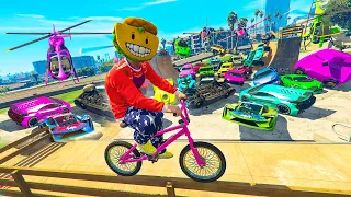 TODOS CONTRA MI EN BICI! ME ENFADO MUCHISIMO!! - GTA 5 ONLINE