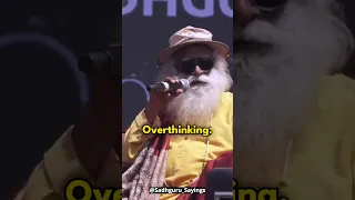 Escape the Overthinking Trap🤔🗯️ Sadhguru's Revolutionary Approach #sadhguru #shorts #sadhguruquotes