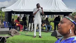 live performance of Arinze AG at isuawa for a burial.