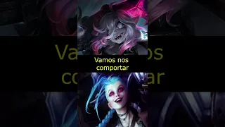 Interação Briar e Jinx #shorts