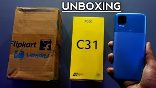 POCO C31 Unboxing First imprestion& Review Specification,price,Launch Date in india