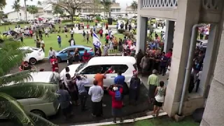 Frank Bainimarama remains Fiji's Prime Minister