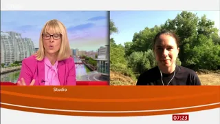 BBC Breakfast talks to our National Resilience team in Greece