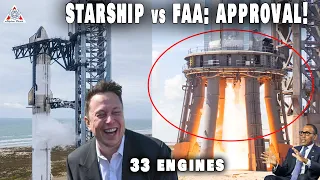SpaceX Starship launch 2: FAA approval!