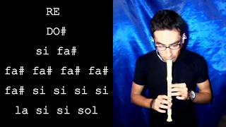 DESPACITO Luis Fonsi Ft. Daddy Yankee FLUTE NOTES