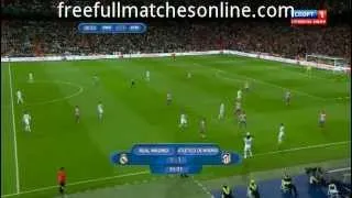 Real Madrid Vs Atletico Madrid Full match 1st half final copa del rey 17/05/2013 HD