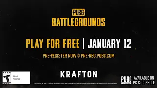 PUBG: BATTLEGROUNDS F2P Announcement Trailer - The Game Awards 2021