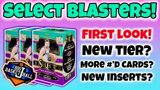 *FIRST LOOK!* 2023-24 Panini Select Basketball Blaster Box Break x3 🔥 Serial #’d Blue Flash /99!