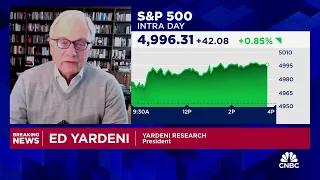 Ed Yardeni: There's no need to cut rates, the economy is doing fine