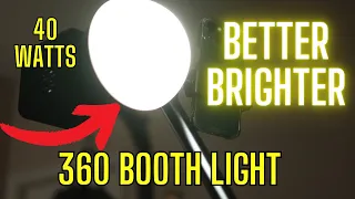My Best 360 Booth Light Setup | Links in description