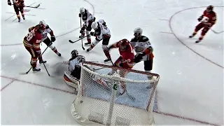 Elias Lindholm Makes It A 2-0 Flames Lead In The First Period