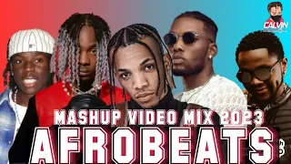 LATEST AFROBEATS MASHUP VIDEO MIX 2023 l DJ CALVIN l VICTOR AD, KIZZ DANIEL, MOHBAD, VICTONY, TEKNO