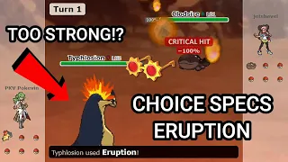 Can Their Team Stop Typhlosion's Eruption?! (Pokemon Showdown Random Battles) (High Ladder)