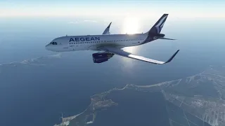 Microsoft Flight Simulator 2020 World Tour 12 - Corfu Approach and Landing (Kerkira -LGKR)